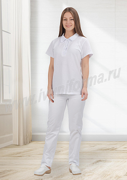 Футболка-поло женская арт. ТР-14-42-ПИК