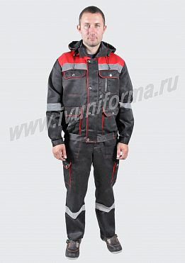 Костюм рабочий мужской арт. Р-02-28-ГР