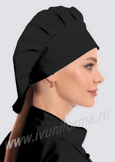 Колпак повара на резинке женский арт. ГУ-12-45-ТС